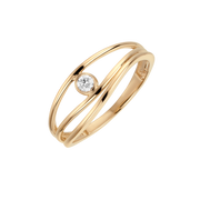 14 kt. Guld ring 72257038