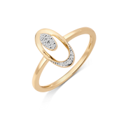 14 kt. Guld ring 72257042