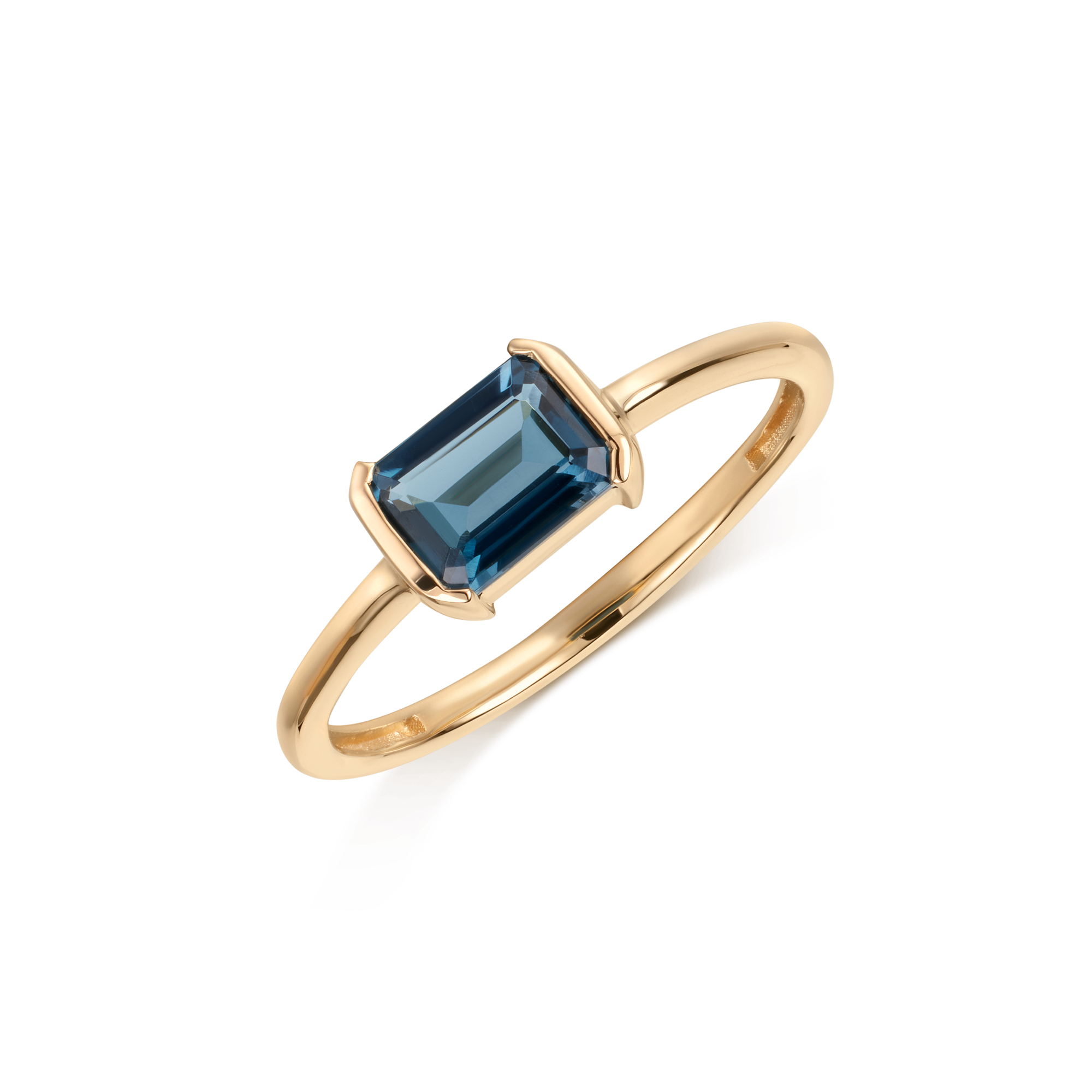 14 kt. Guld ring 72257043