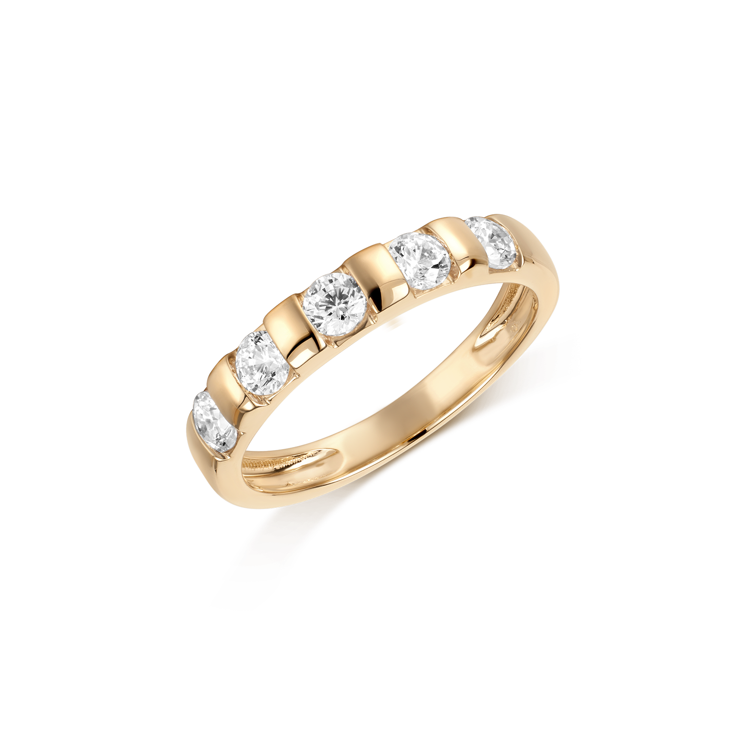 14 kt. Guld ring 72257047