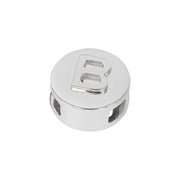 Rhd. Sølv led B rund TIML 8mm
