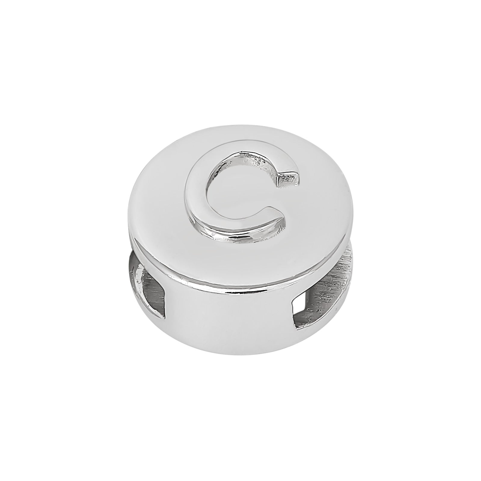Rhd. Sølv led C rund TIML 8mm