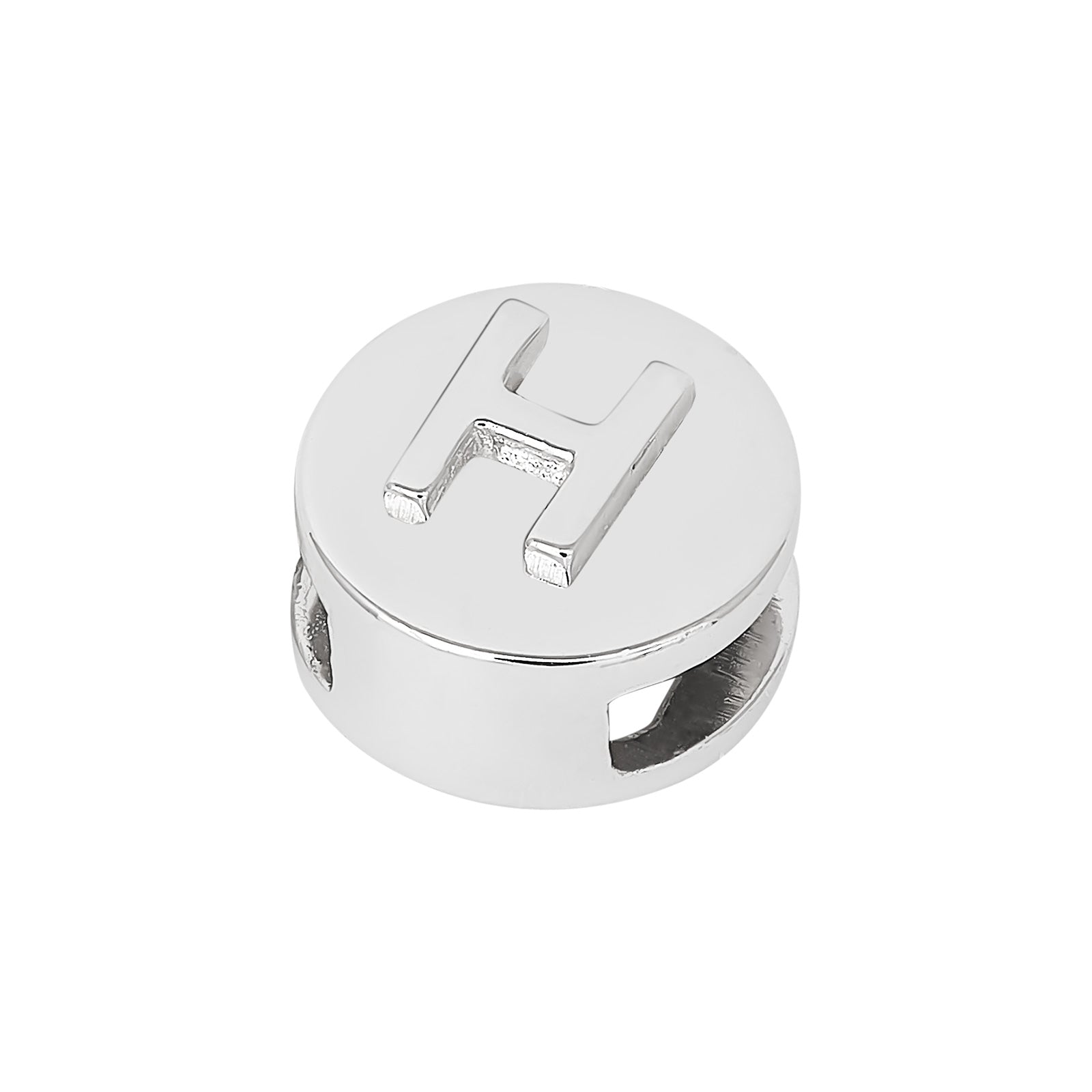 Rhd. Sølv led H rund TIML 8mm