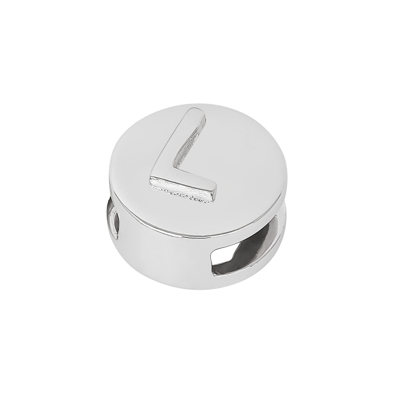 Rhd. Sølv led L rund TIML 8mm