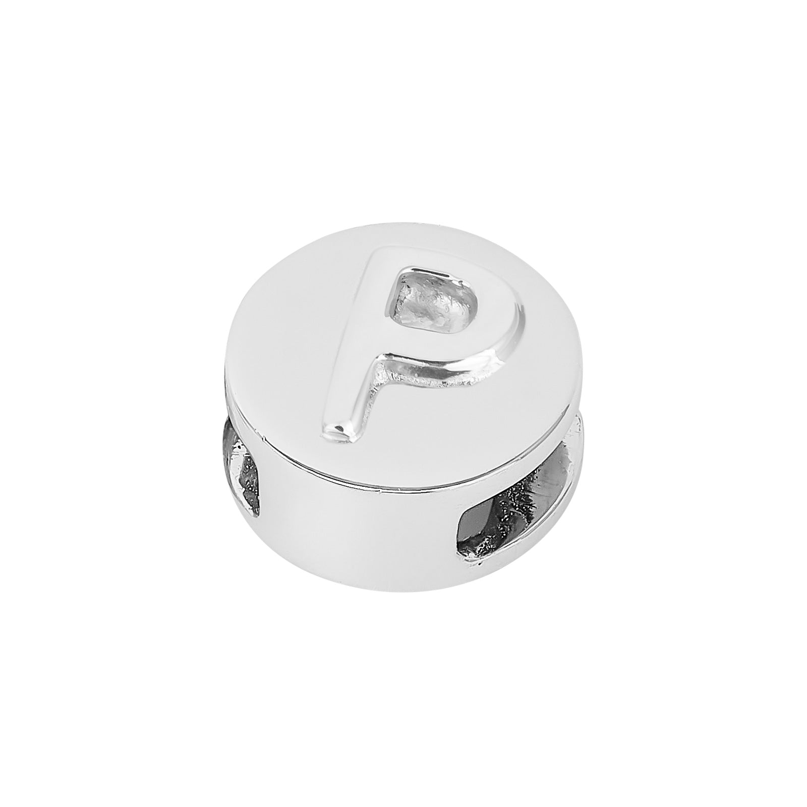 Rhd. Sølv led P rund TIML 8mm