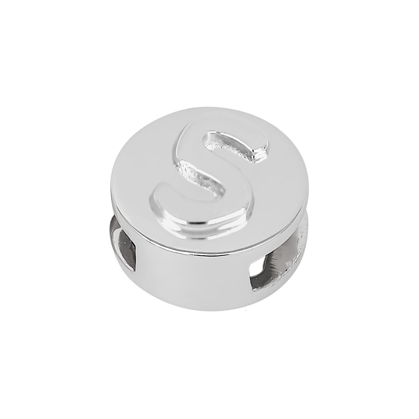 Rhd. Sølv led S rund TIML 8mm