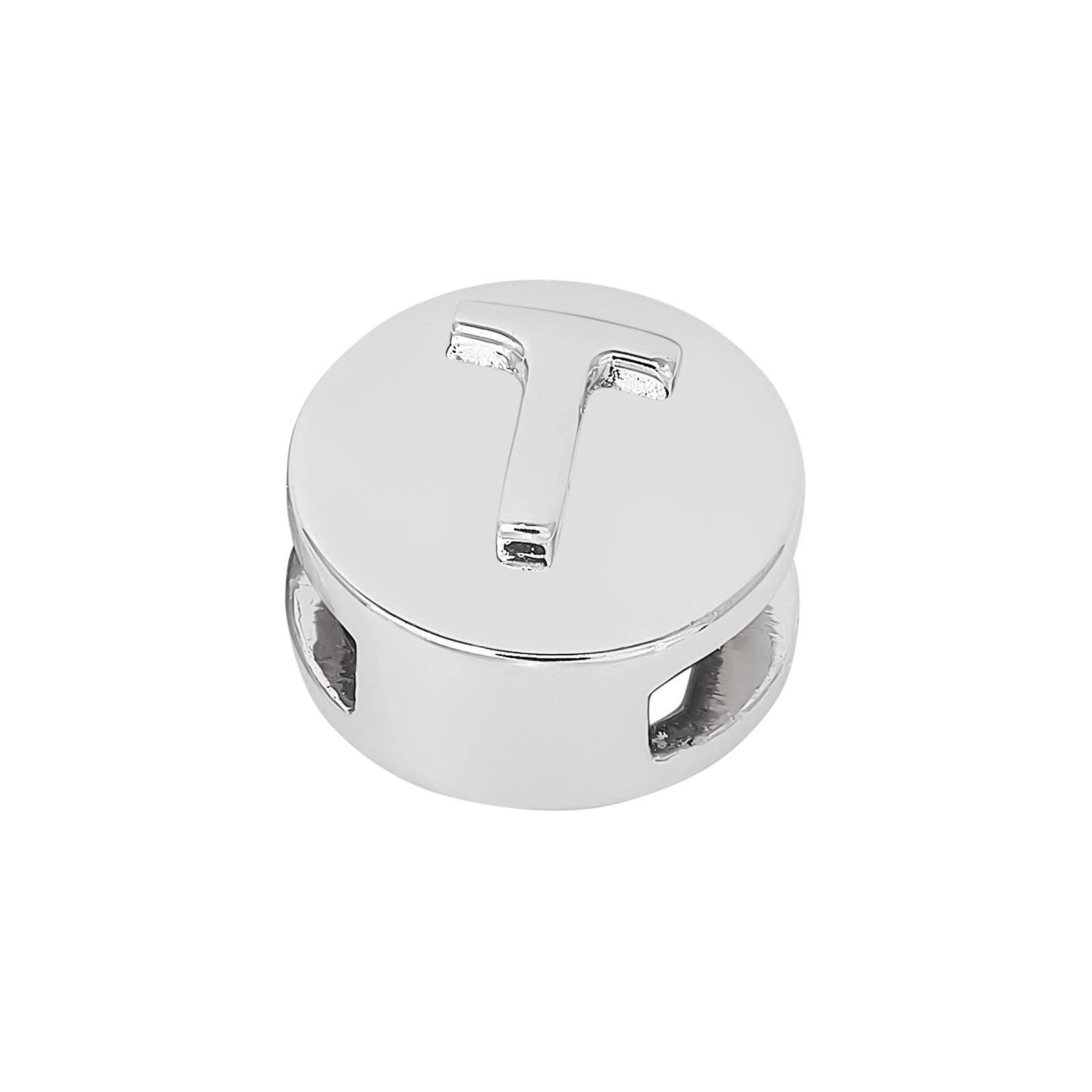 Rhd. Sølv led T rund TIML 8mm