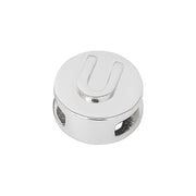 Rhd. Sølv led U rund TIML 8mm