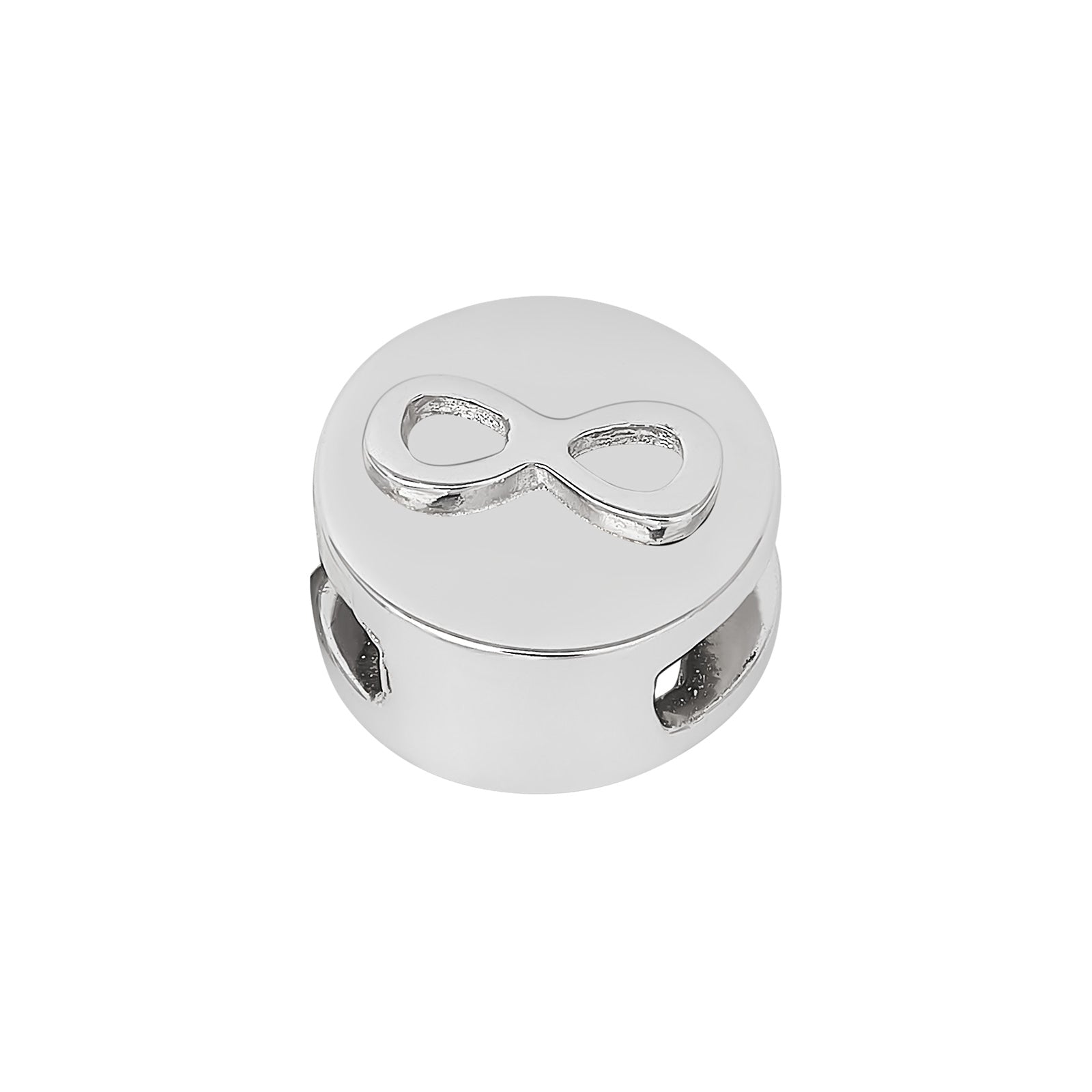 Rhd. Sølv led eternity rund TIML 8mm