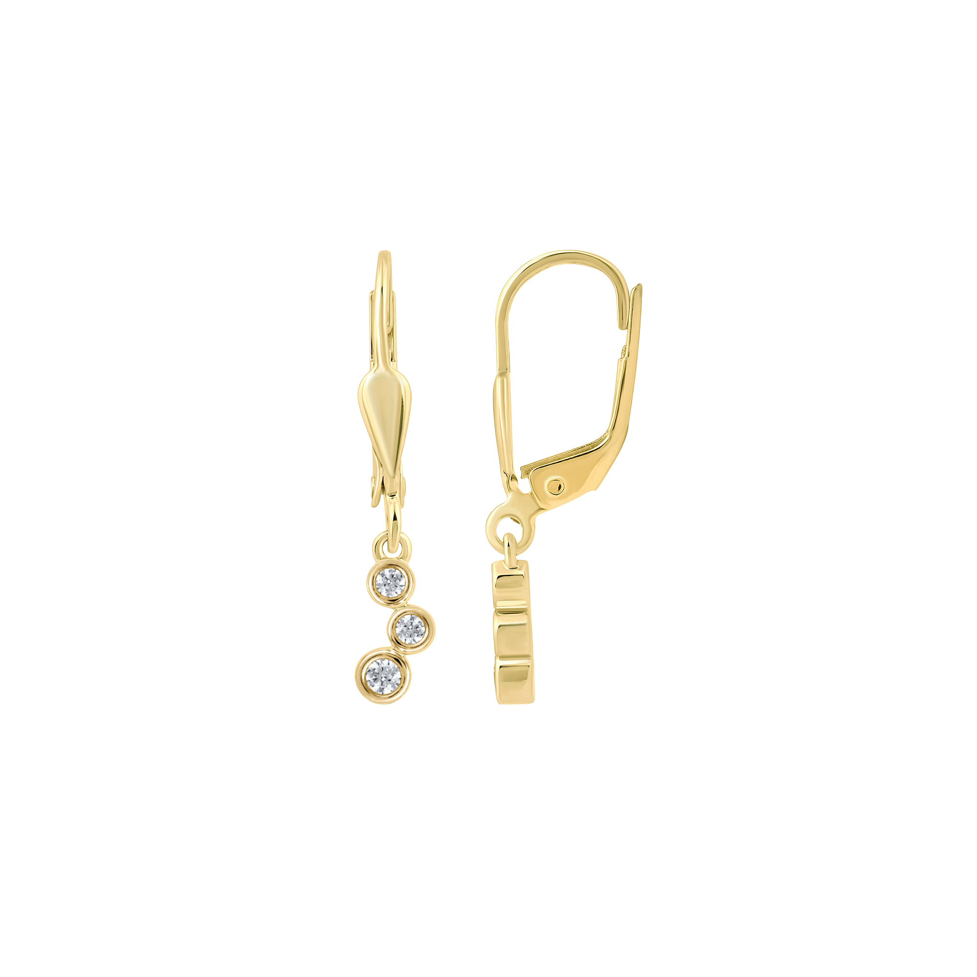 14 kt. Guld ørehænger 73257033