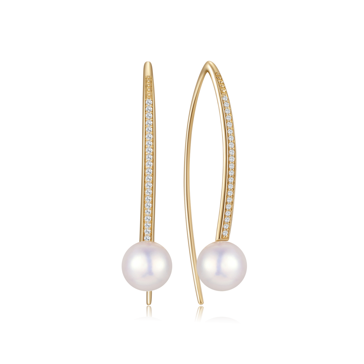 14 kt. Guld ørehænger 73257035