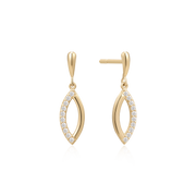 14 kt. Guld ørehænger 73342015