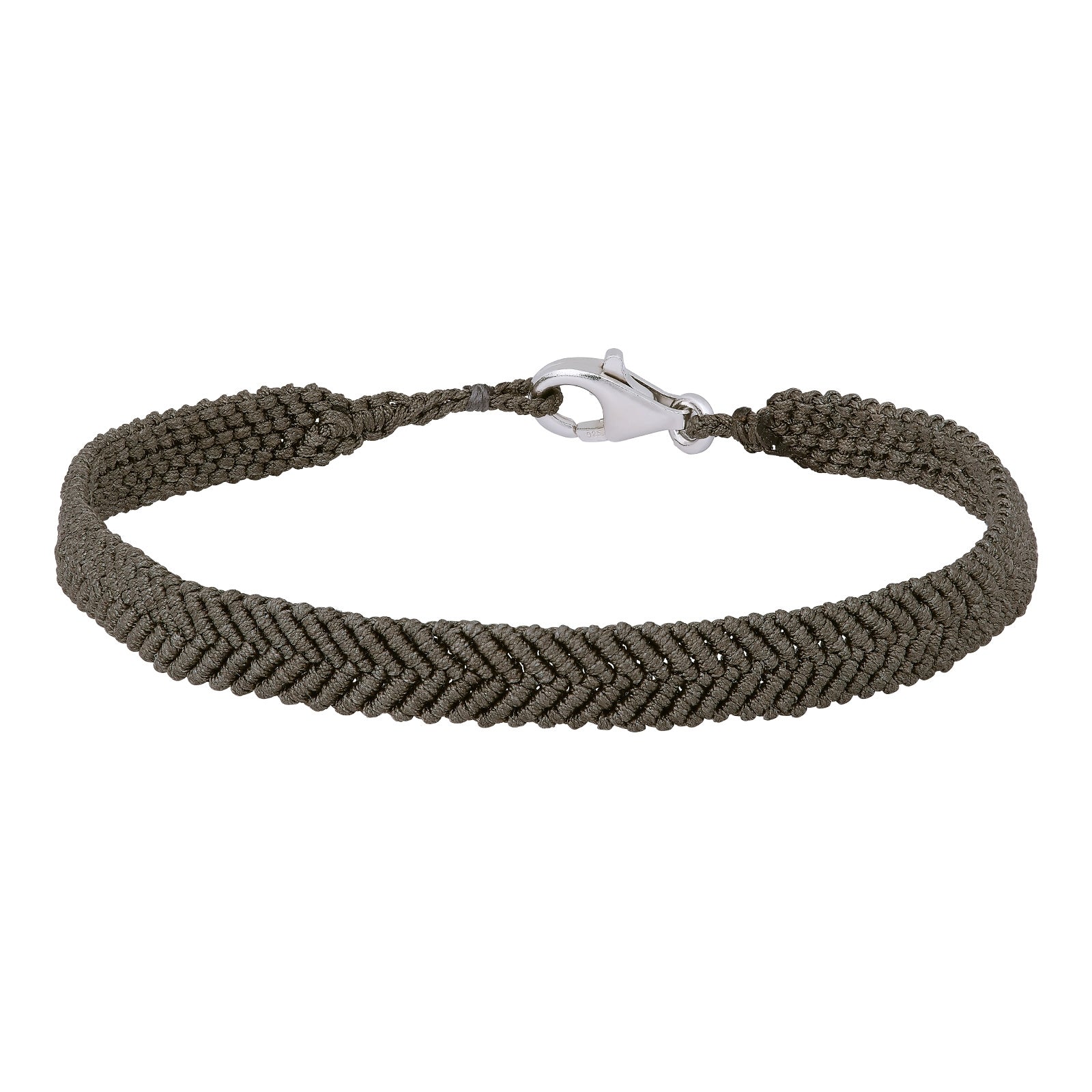 Håndflettet armbånd 16+0,5cm TIML army