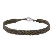 Håndflettet armbånd 16+0,5cm TIML army