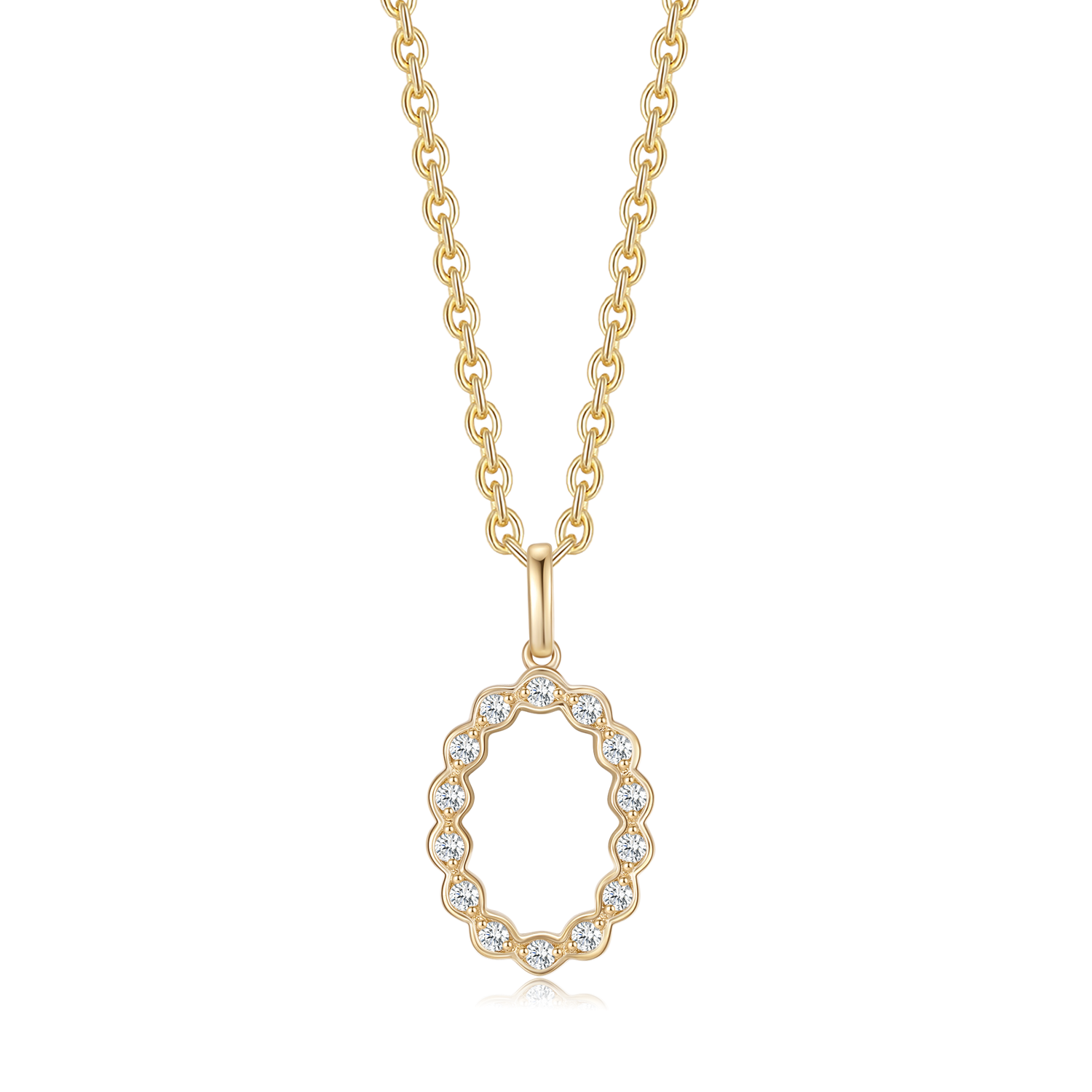 14 kt. Guld halskæde 76257040