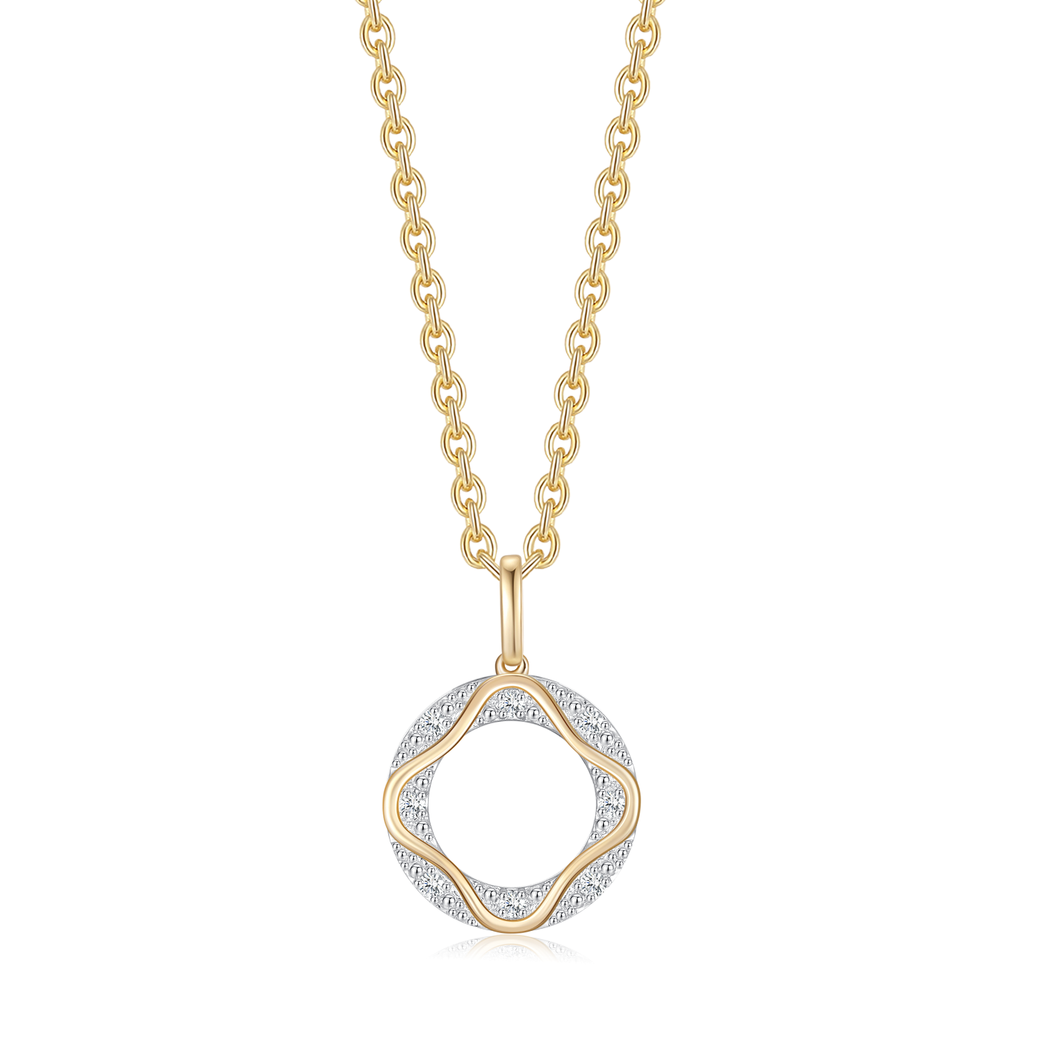 14 kt. Guld halskæde 76257041