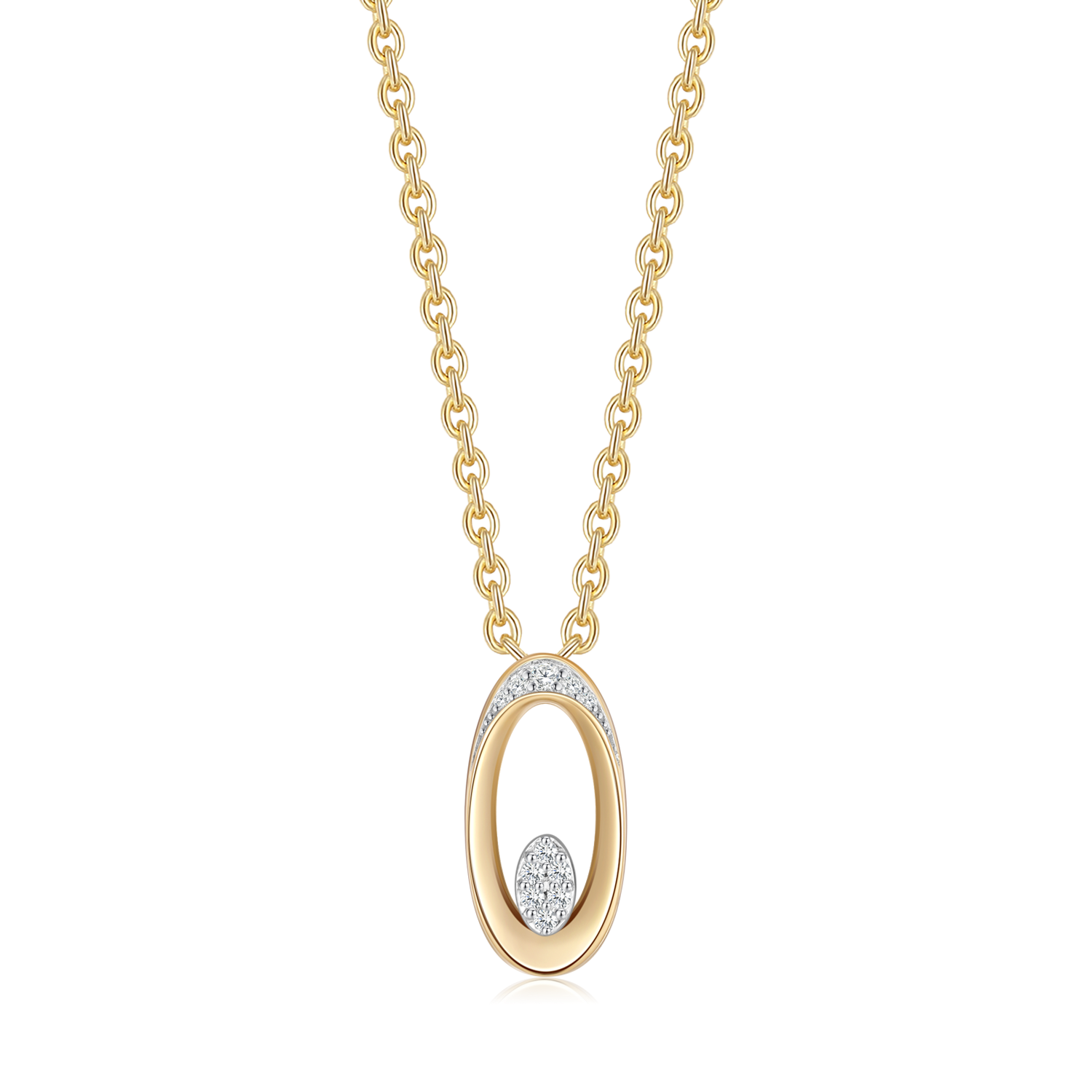 14 kt. Guld halskæde 76257042