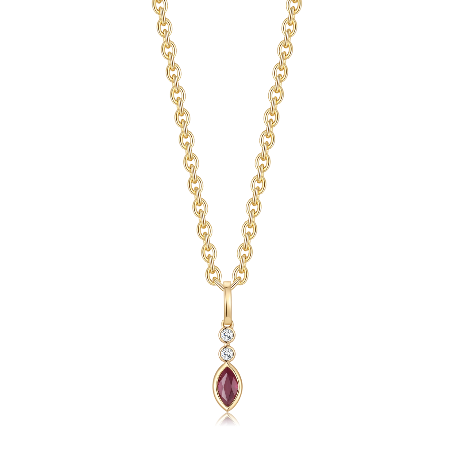 14 kt. Guld halskæde 76257044