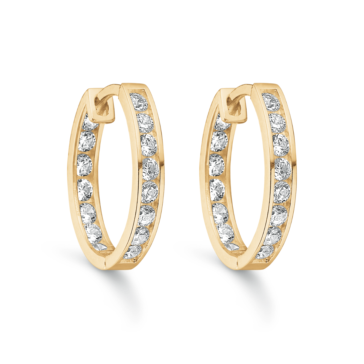 8 kt. Guld creoler 60242020 - Urma.dk