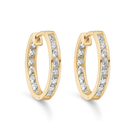 8 kt. Guld creoler 60242020 - Urma.dk