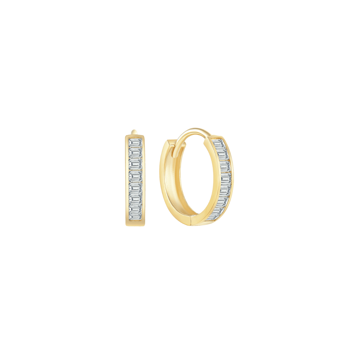 8 kt. Guld creoler 60242511 - Urma.dk