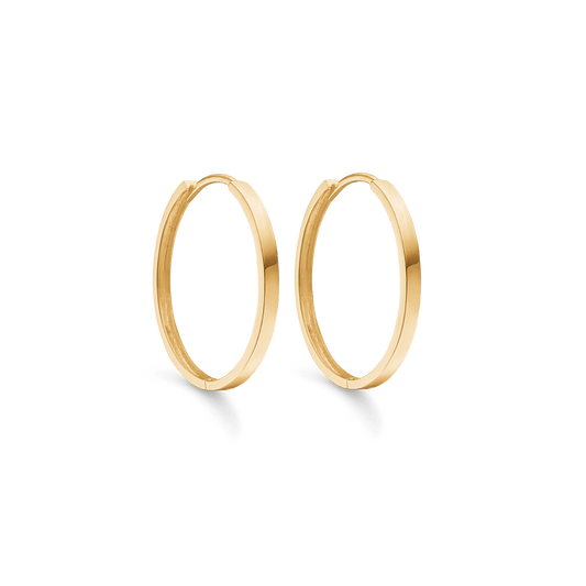 8 kt. Guld creoler 60242625 - Urma.dk