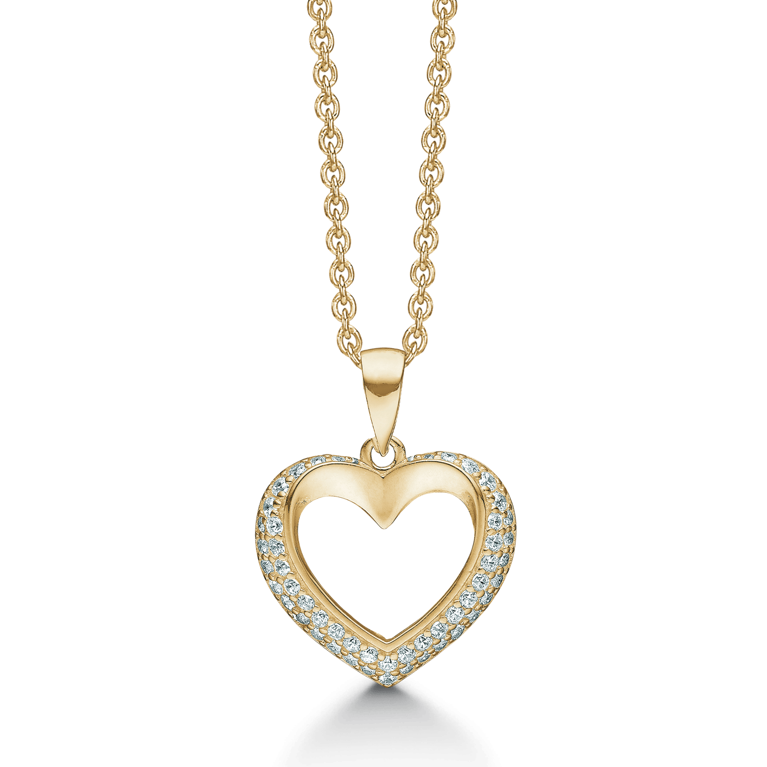 8 kt. Guld halskæde 66166100 - Urma.dk