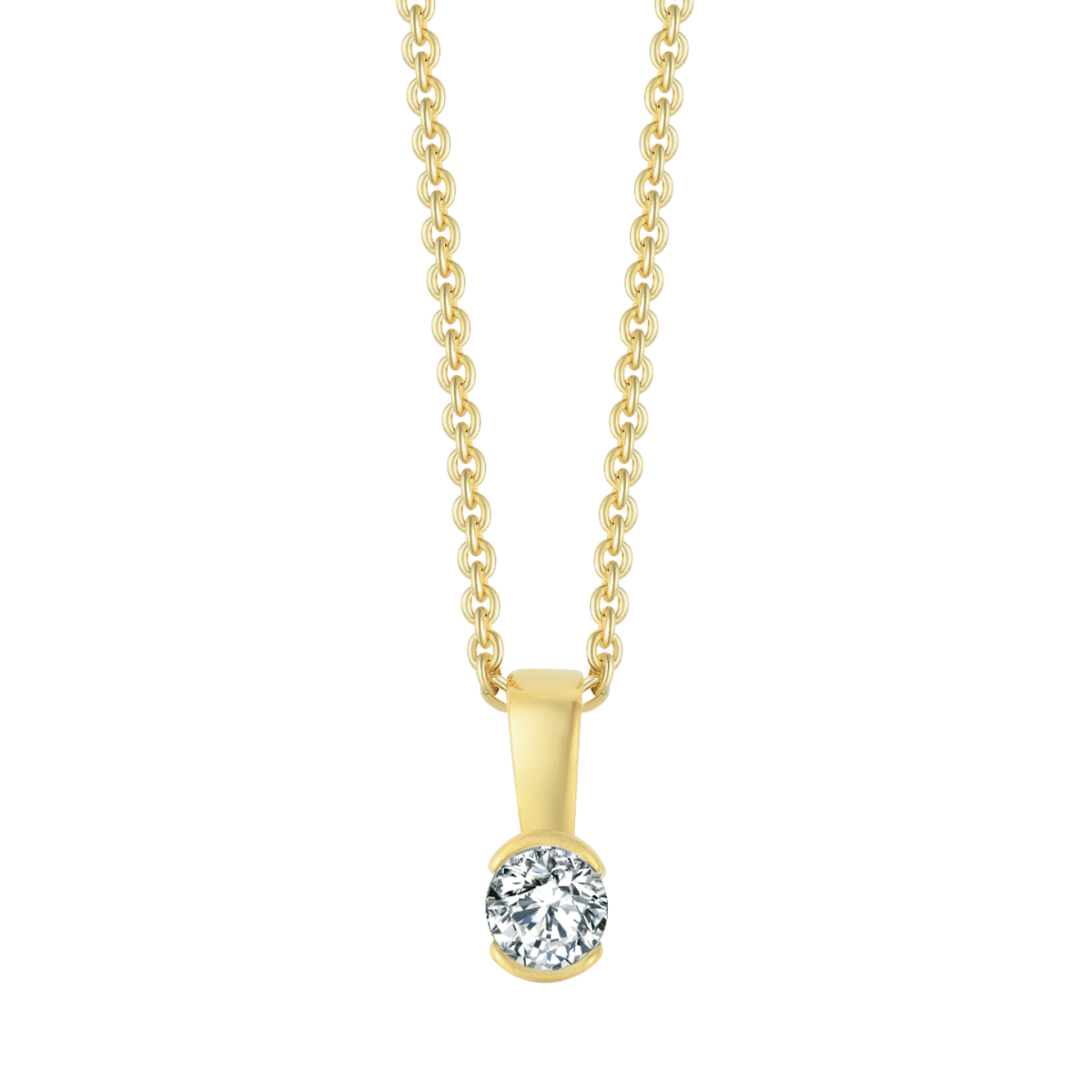 8 kt. Guld halskæde 66323057 - Urma.dk