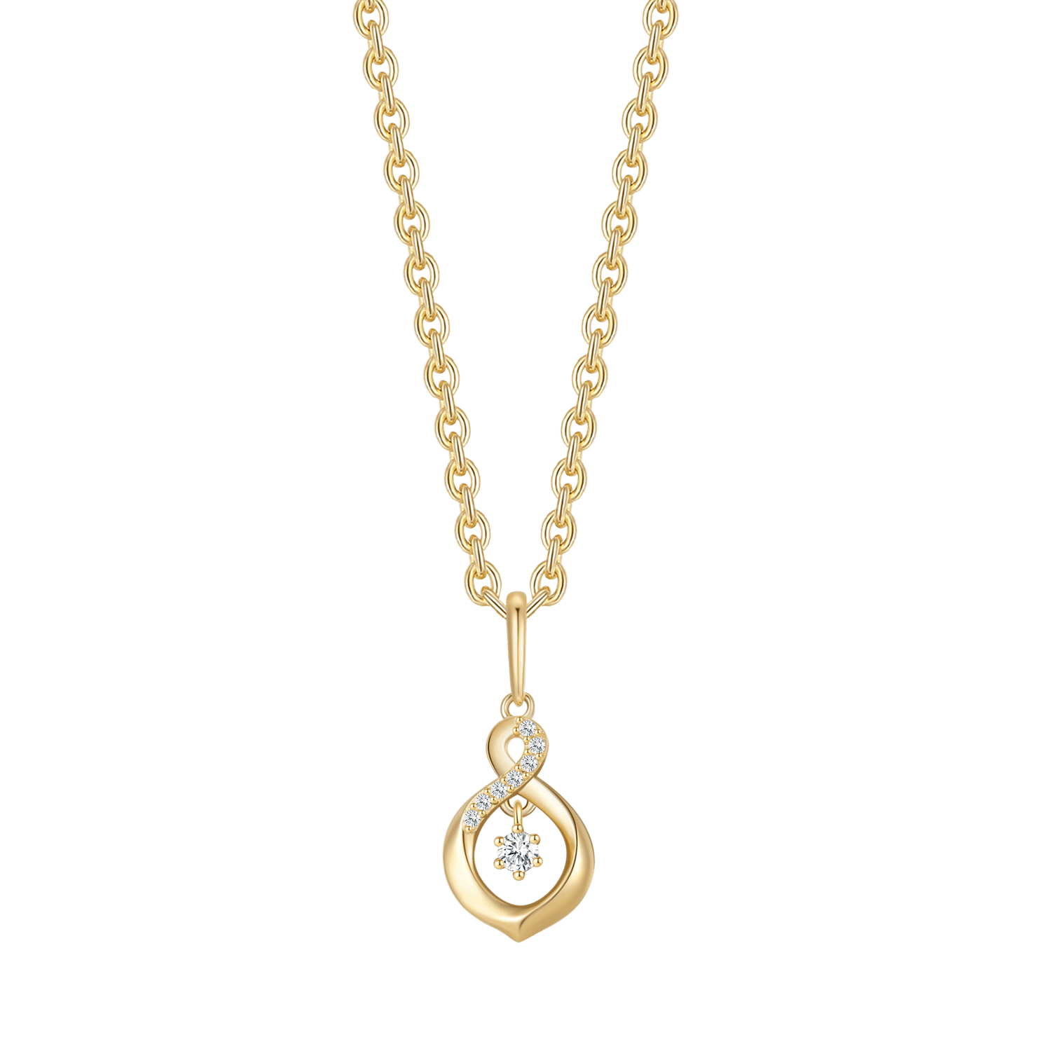 8 kt. Guld halskæde 66342009 - Urma.dk