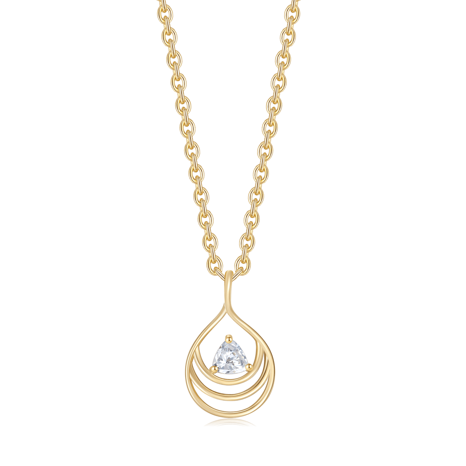 8 kt. Guld halskæde 66342010 - Urma.dk