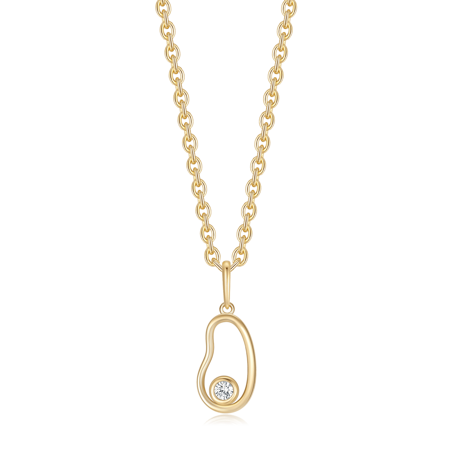 8 kt. Guld halskæde 66342012 - Urma.dk