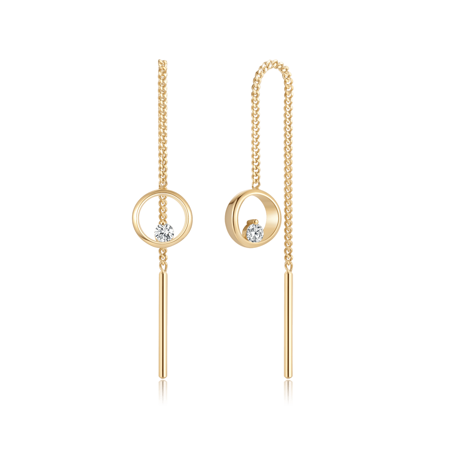 8 kt. Guld ørehænger 63237956 - Urma.dk