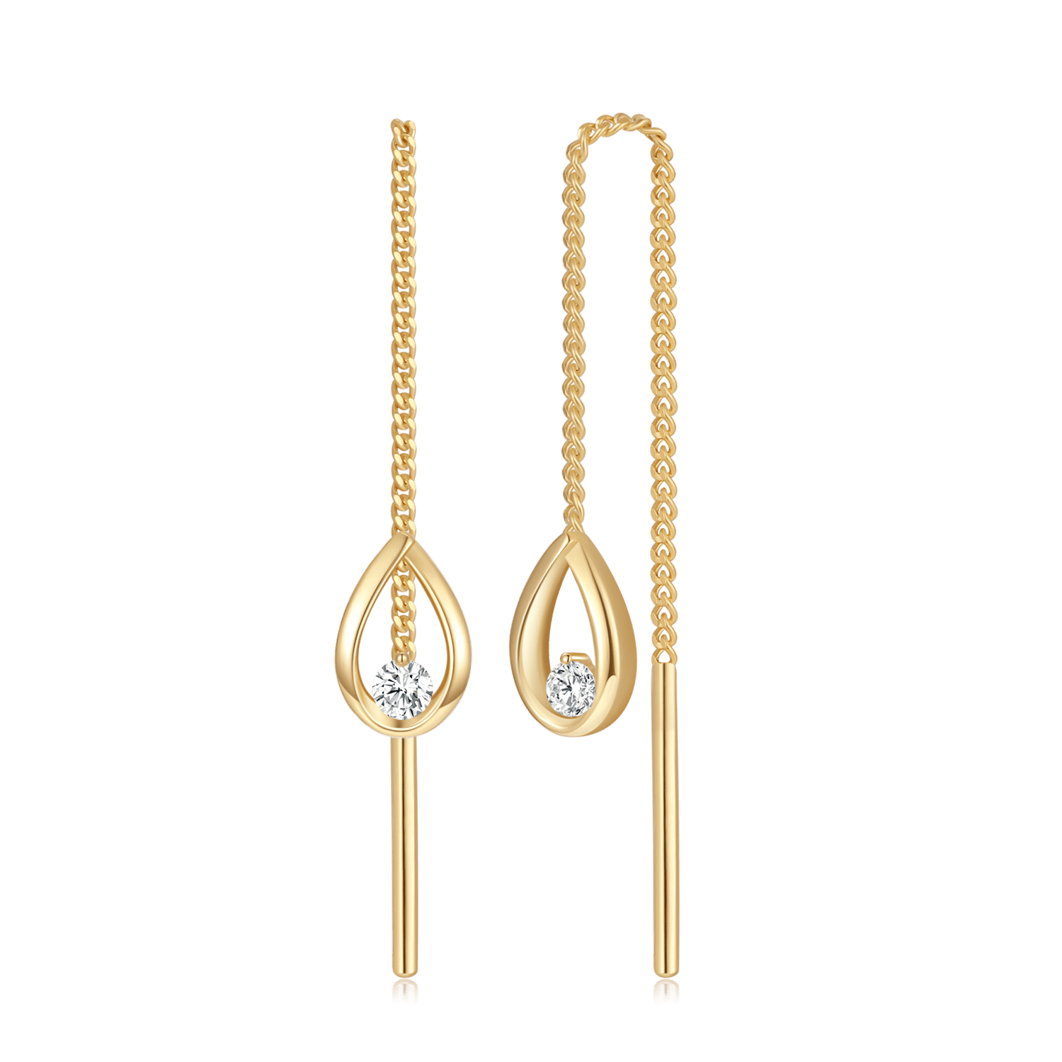 8 kt. Guld ørehænger 63237957 - Urma.dk