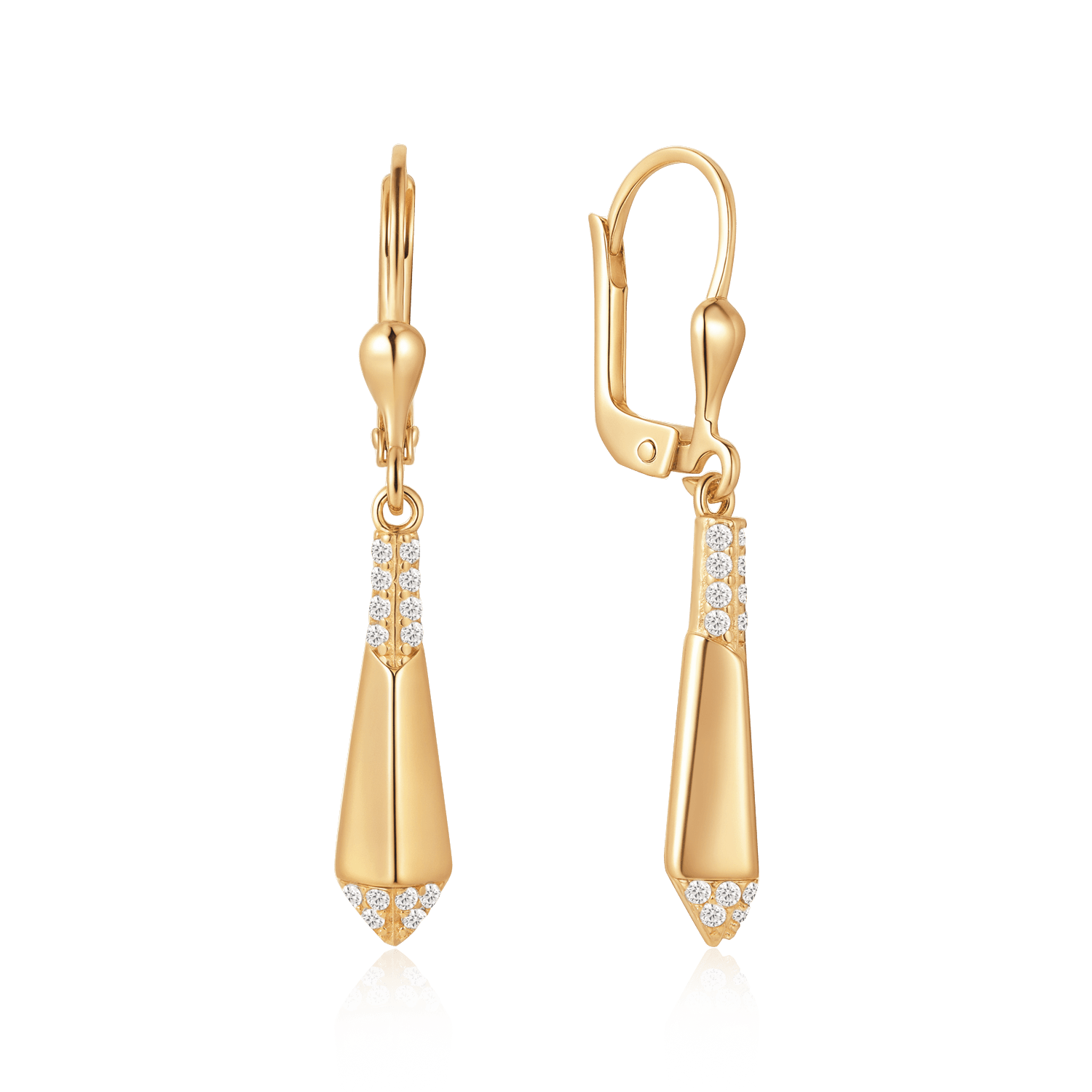 8 kt. Guld ørehænger 63261883 - Urma.dk