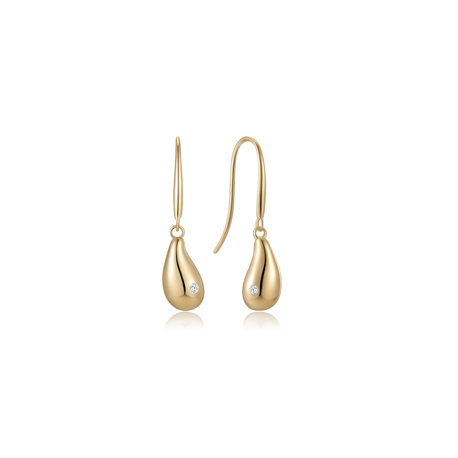 8 kt. Guld ørehænger 63342772 - Urma.dk