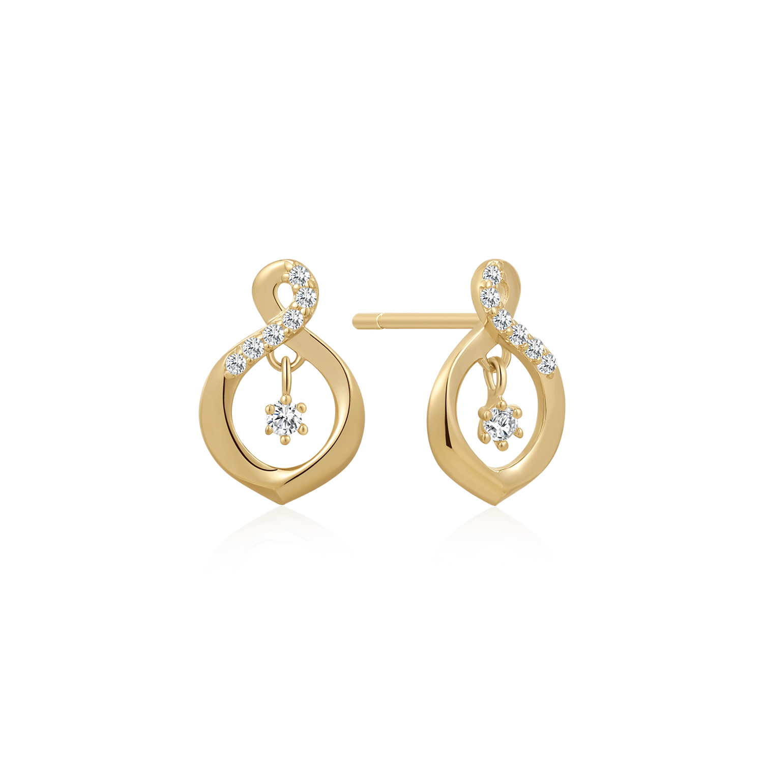 8 kt. Guld ørestikker 60342009 - Urma.dk