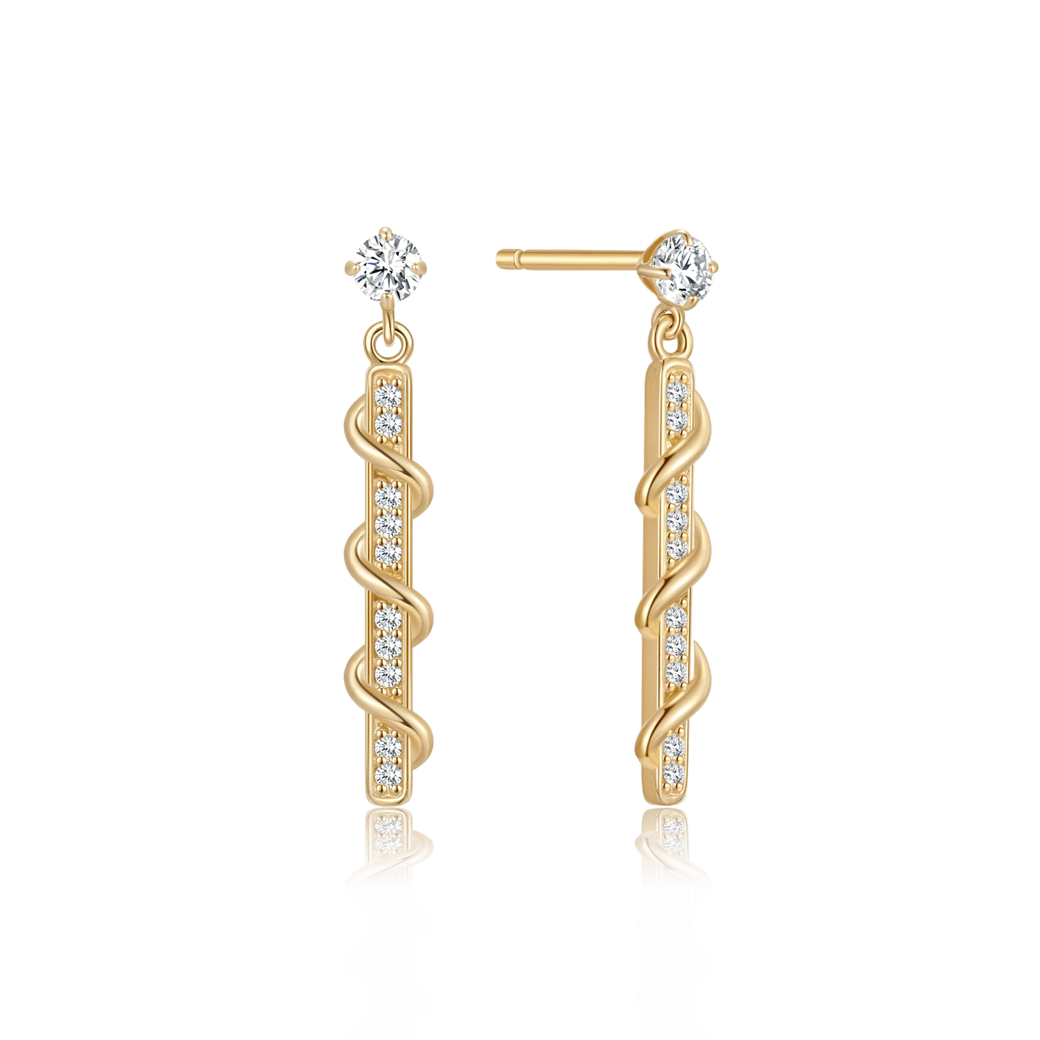 8 kt. Guld ørestikker 63342999 - Urma.dk