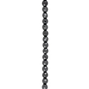 Hematit system-kæde facet. 8mm 45cm
