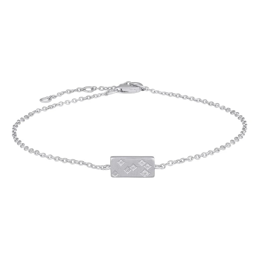 Rhd. Sølv armbånd FELINANOR 10x5mm