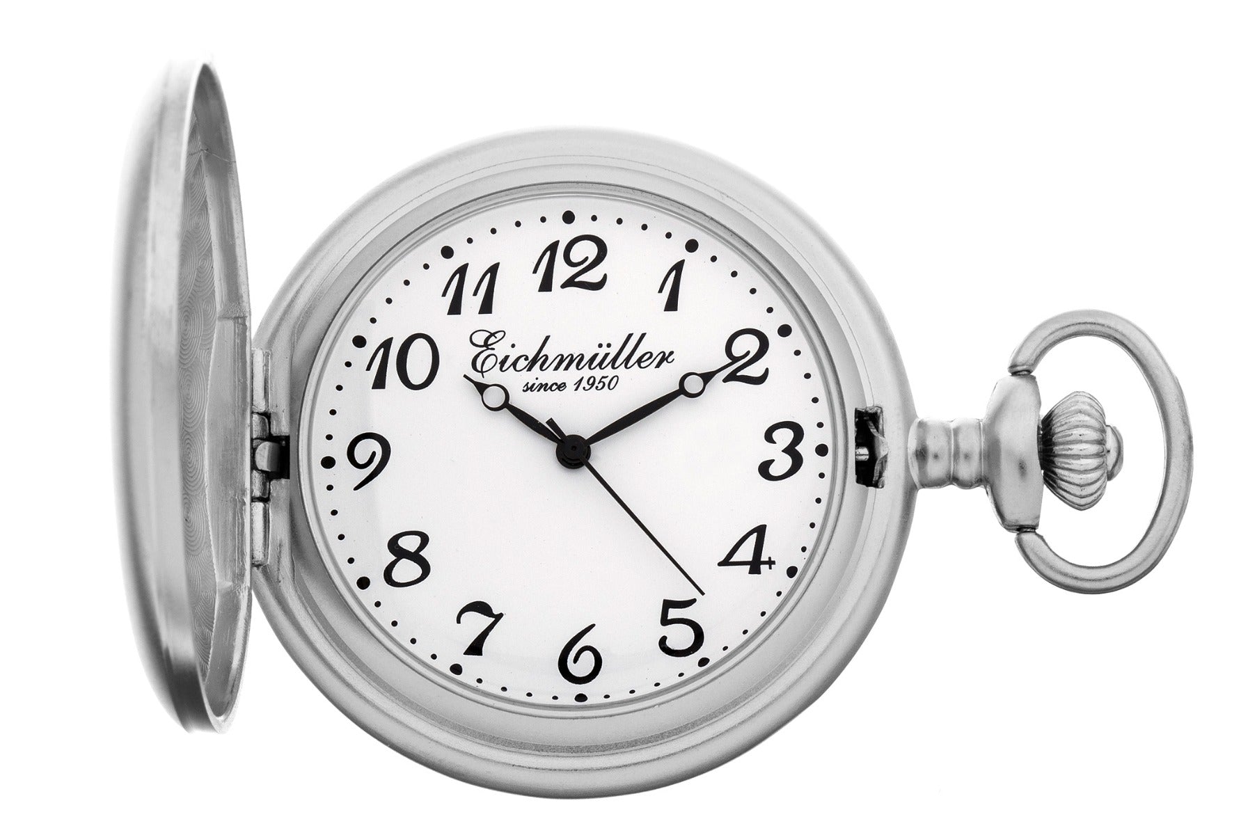 Lommeur med klap Ø 48 mm