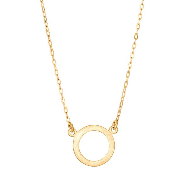 Forgyldt sølvkæde BAROQUE52 perle 20mm
