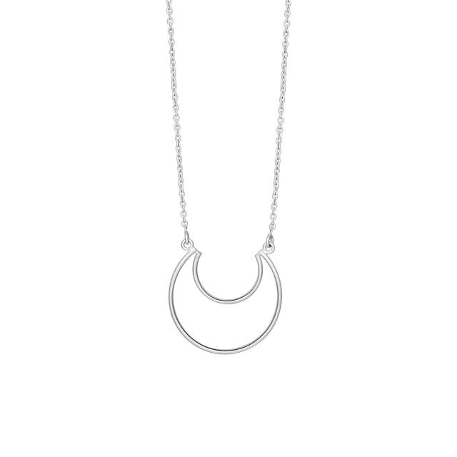 Forgyldt sølvkæde BAROQUE52 perle 20mm

