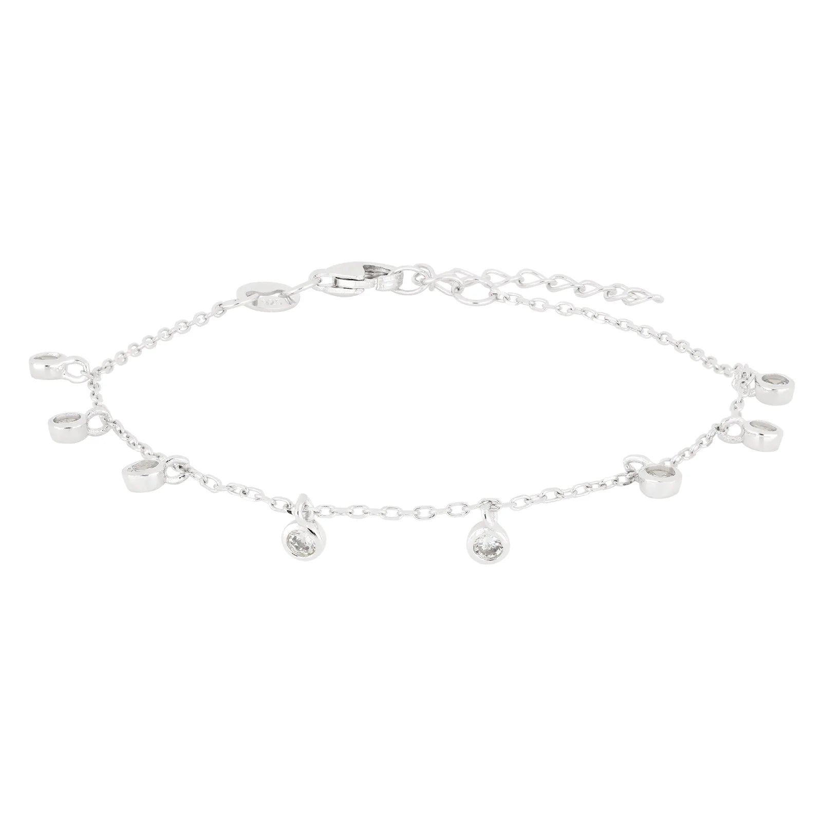 Sølv armbånd GIANOR 3mm 17+3cm