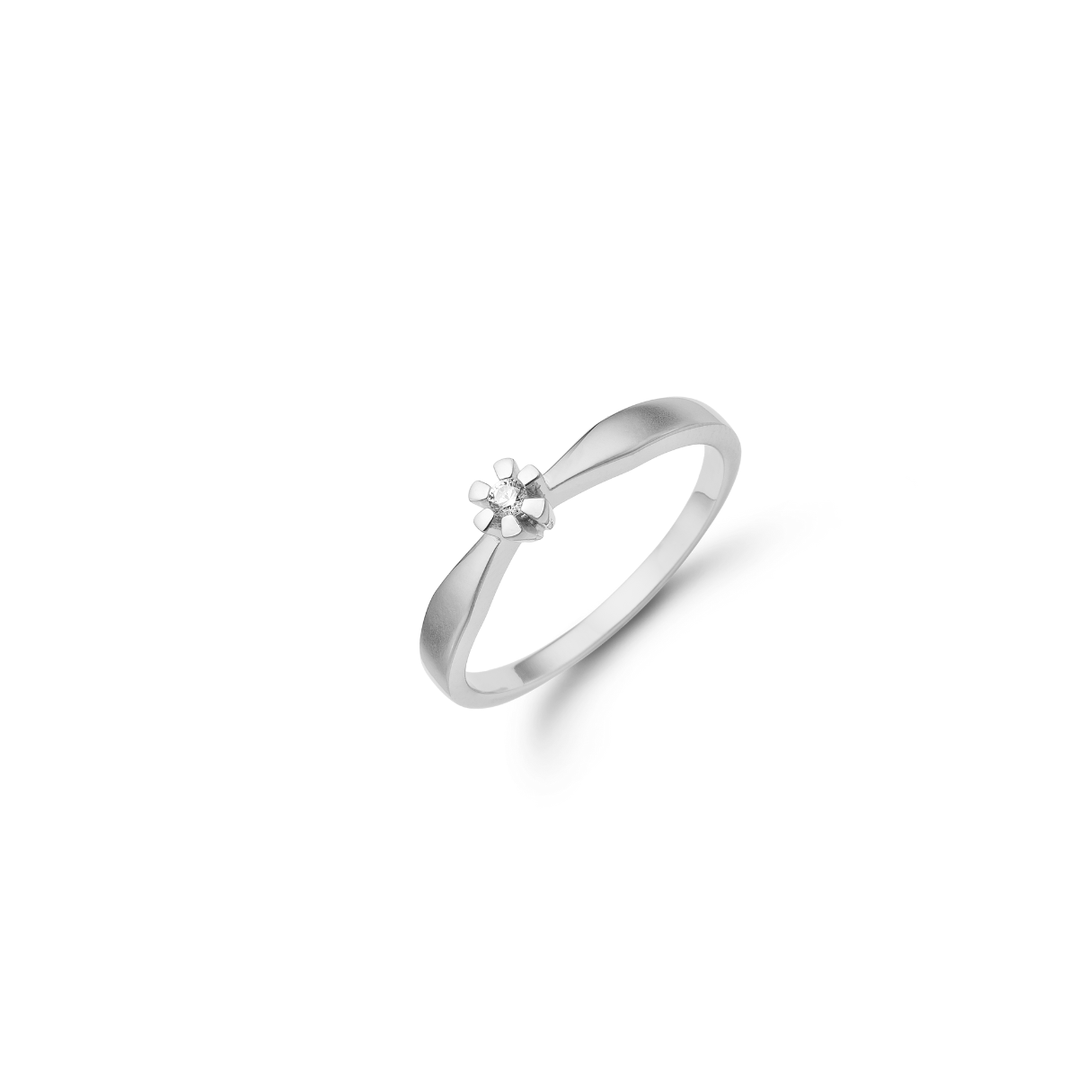 ETERNITY 8KT HV.D.RING 1X0,03CT WSI