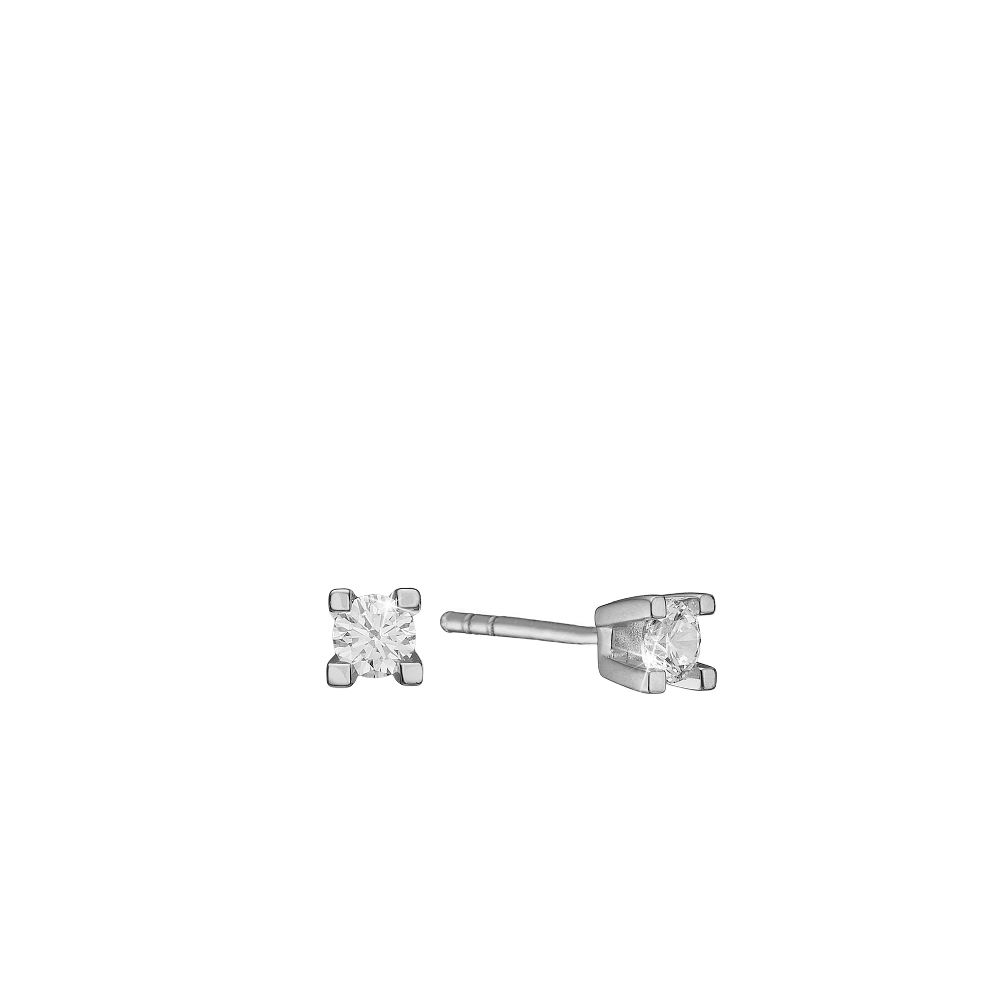 ETERNITY 8KT HV.ØRESTIK 2X0,03CT WSI 4/G
