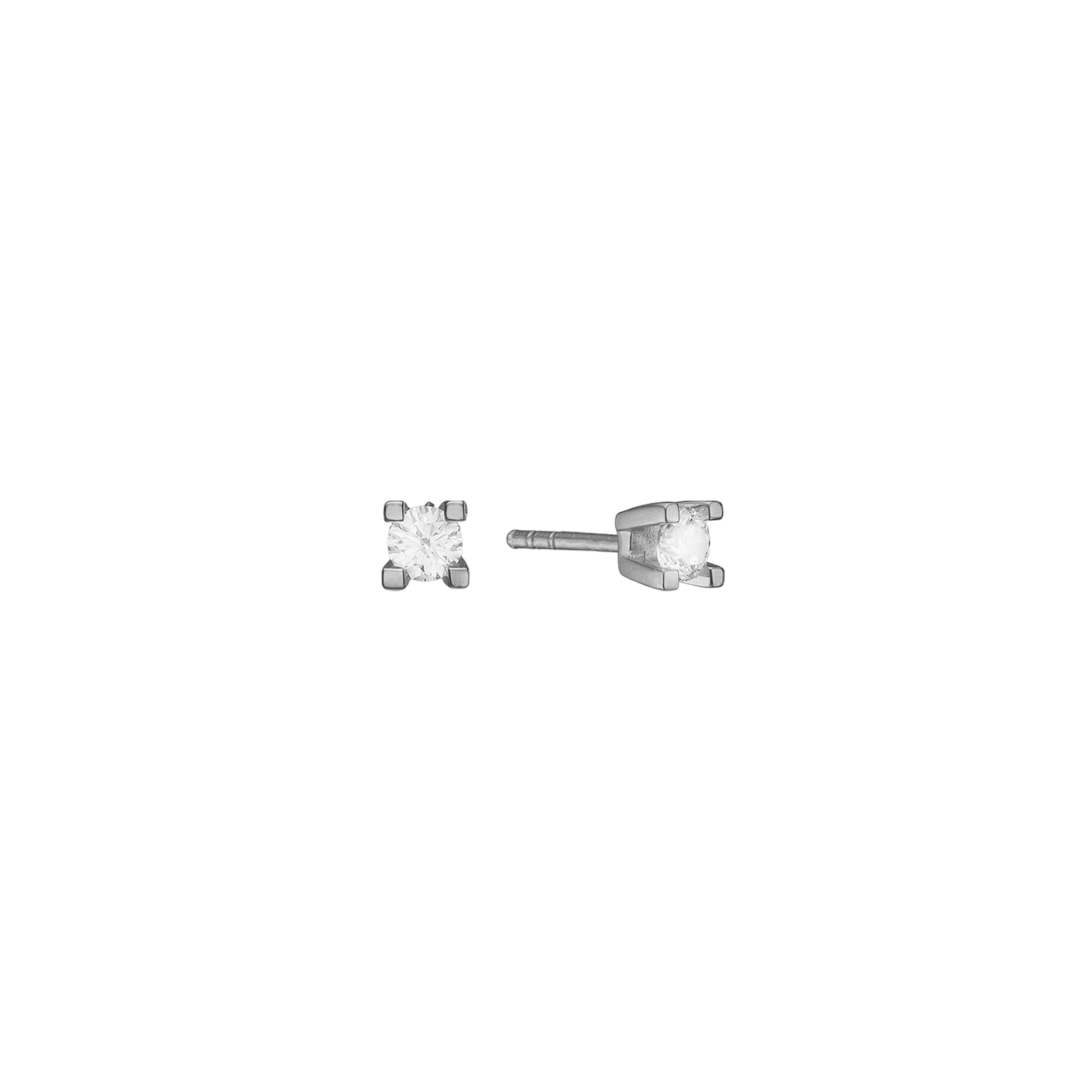 ETERNITY 8KT HV.ØRESTIK 2X0,05CT WSI 4/G