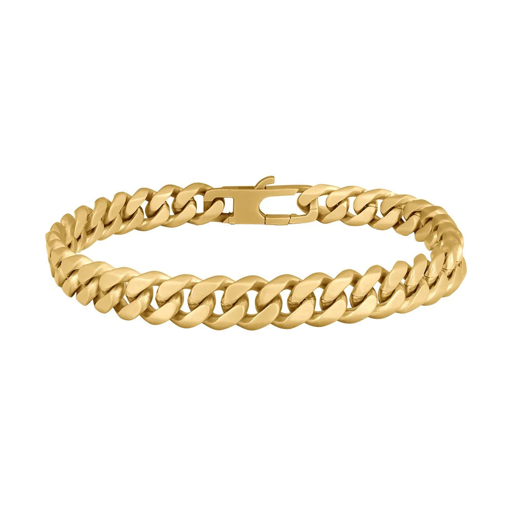 SON armbånd stål børstet IPGold