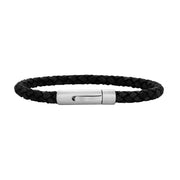 SON armbånd sort kalveskind
