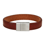 SON armbånd brun kalveskind 12mm