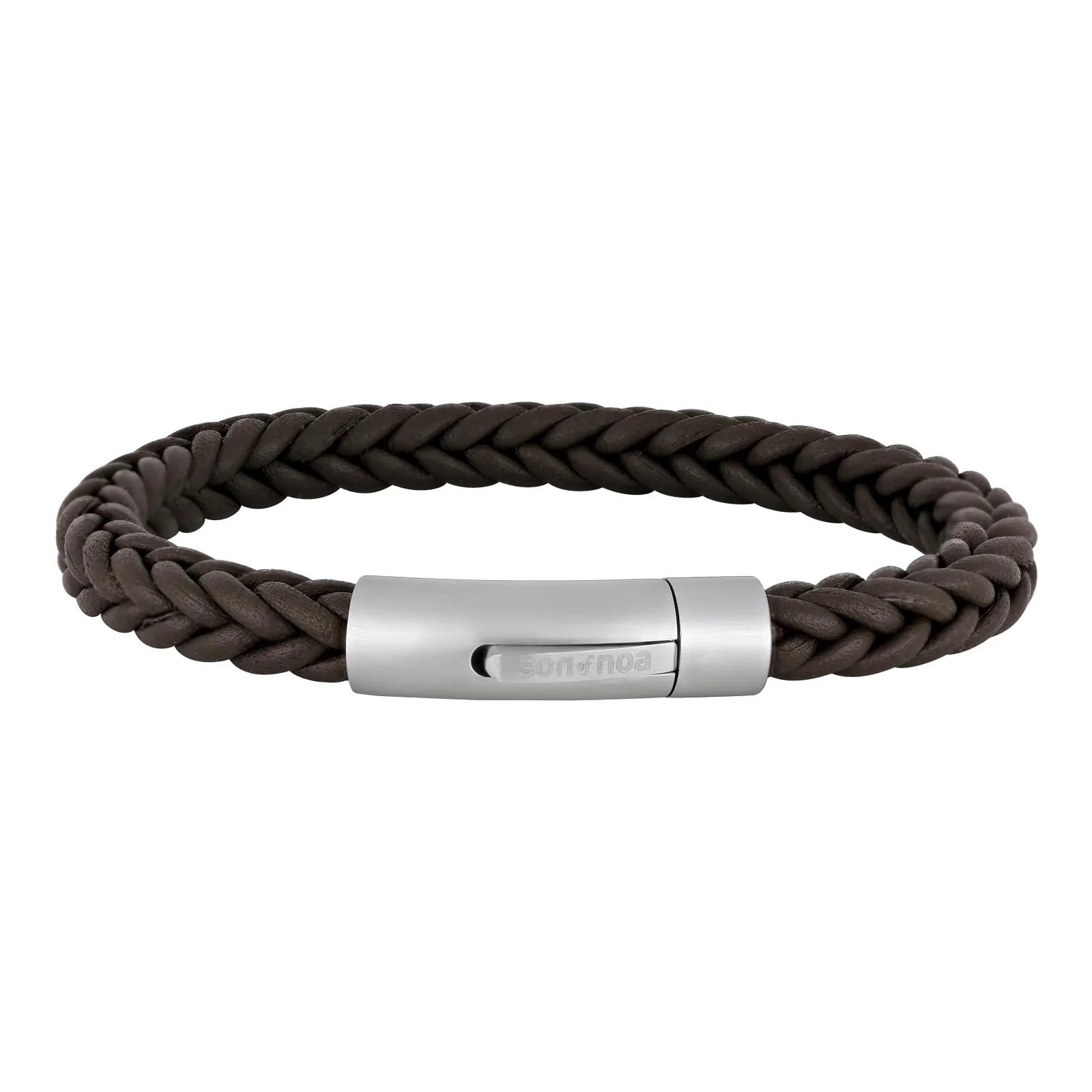 SON armbånd mørkebrun kalveskind